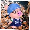 Abaodam Themed Piggy Bank Cartoon Design Storage Box for Boys and Girls Vinyl Material for Decoration Great for Birthdays and Festive Occasions view 4