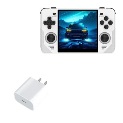 BoxWave Charger Compatible with Powkiddy RGB30 - PD GAN miniCube (30W), 30W Tiny PD GAN Type-C Wall Charger - Winter White