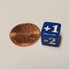 20 Dice Bundle Red & Blue Micro CCG Stats and Damage Modifier Dice Compatible with Disney Lorcana and Magic: The Gathering (10mm) view 2