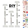 AAiphuwew 3pcs Combat Risers for Flying Miniatures, Adjustable Height Multi-Tiered Raised Platforms Flying Miniatures Combat Riser for Tabletop RPG and Board Games view 2