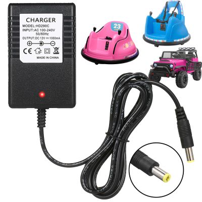 12V Charger for kidzone Bumper car,12v Battery Charger for Ride On Toys,cargador para carro elctrico de nio, Kids Bumper Car Replacement Charger