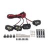 NXUEBDU RC Crawler LED Light Kit - Bumper & Headlights for 1/10 Scale Trx4, Trx6, Scx10, Wraith, Redcat Gen 8 - IP67 Waterproof Off-Road Upgrade Accessories view 2