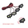 NXUEBDU RC Crawler LED Light Kit - Bumper & Headlights for 1/10 Scale Trx4, Trx6, Scx10, Wraith, Redcat Gen 8 - IP67 Waterproof Off-Road Upgrade Accessories view 4