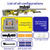 AGM MASTECH AWM Foam Dart Blaster, Shell Ejecting Model with Scope, Metal Components, Foldable Stock, 40 Darts, 20 Shells. Tactical CS Game Prop for Teens 14+ and Adults (Green) view 3