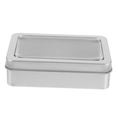 HOOTNEE Large Dice Box Storage Game Tin Box for Dice Carrying Container Foam Liner