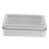 HOOTNEE Large Dice Box Storage Game Tin Box for Dice Carrying Container Foam Liner view 1