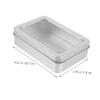 HOOTNEE Large Dice Box Storage Game Tin Box for Dice Carrying Container Foam Liner view 4
