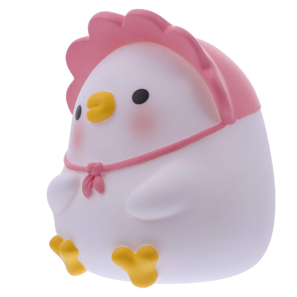 SWTACE Kids Piggy Bank Chicken Money Box Coin Bank Money Saving Bank Anti-Fall Money Storage Pot Animal Figurine Toy Desktop Decoration for Kid Child