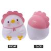 SWTACE Kids Piggy Bank Chicken Money Box Coin Bank Money Saving Bank Anti-Fall Money Storage Pot Animal Figurine Toy Desktop Decoration for Kid Child view 3