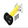 Special Material Rear Wing Mount with Wheelie Set for Arrma 1/10 Gorgon 4X2 Mega 550 Brushed Monster Truck-ARA3230 Upgrades - Silver view 1