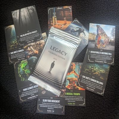 Legacy Cards 2023 Founders Edition - Limited Edition Non-Sport Trading Cards. These are The Final Packs Ever Made - Once Theyre Gone, Theyre Gone!