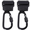 BESTonZON 2pcs Stroller Hooks Non- Pram Hangers for Diaper Bags Lightweight Holders for Strollers Maximum Load for Parents The Go view 1