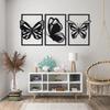 Metal Butterfly Sign, Metal Nature Sign, Housewarming Gift, Wedding Gift, Metal Sign, Metal Gift, Home Decor, Backyard Sign, Metal Wall Art view 2
