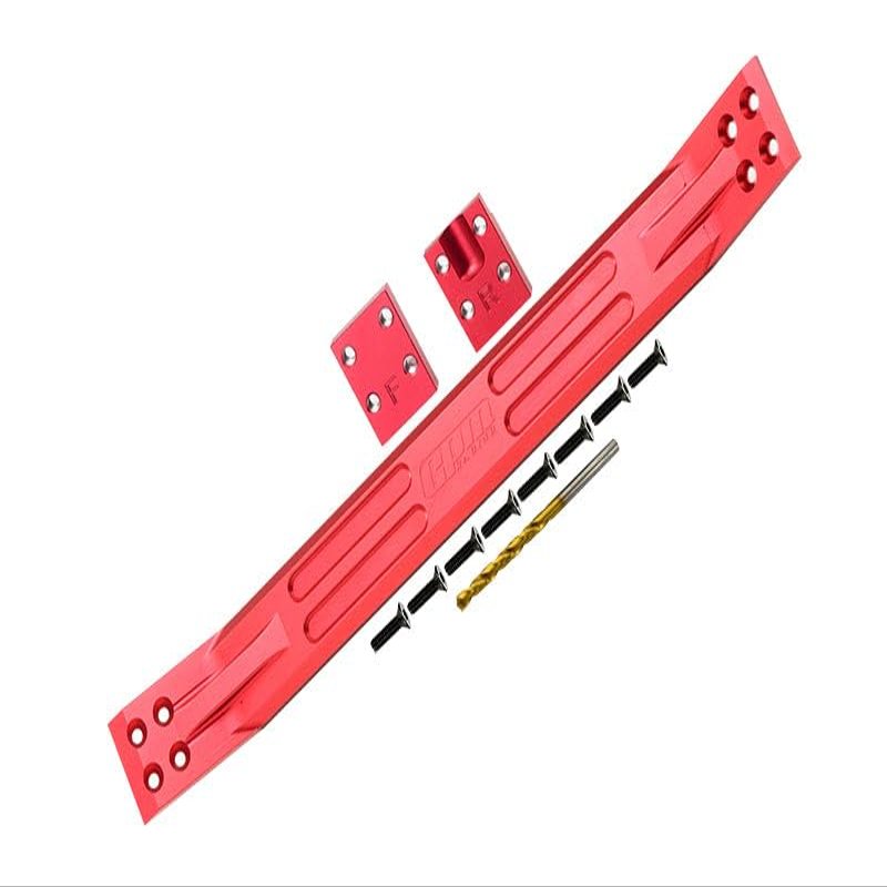 Aluminum 7075 Alloy Chassis Plate for Traxxas 1:5 X Maxx 6S / X Maxx 8S Monster Truck Upgrades - Red