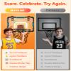 BATURU Over The Door Basketball Hoop for Kids  Indoor Basketball Toy with LED Scoreboard, Lights & Sound, Easy to Hang  Fun Gifts for Boys Ages 610 view 2