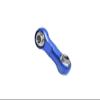 Aluminum 7075 Alloy Steering Drag Link for Arrma 1/18 Granite GROM MEGA 380 Brushed 4X4 Monster Truck ARA2102 Upgrade Parts - Blue view 1