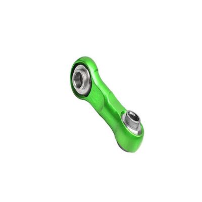 Aluminum 7075 Alloy Steering Drag Link for Arrma 1/18 Granite GROM MEGA 380 Brushed 4X4 Monster Truck ARA2102 Upgrade Parts - Green