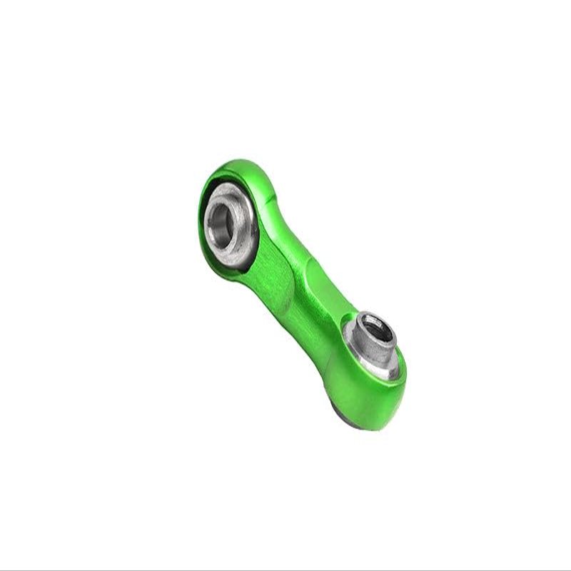 Aluminum 7075 Alloy Steering Drag Link for Arrma 1/18 Granite GROM MEGA 380 Brushed 4X4 Monster Truck ARA2102 Upgrade Parts - Green