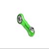 Aluminum 7075 Alloy Steering Drag Link for Arrma 1/18 Granite GROM MEGA 380 Brushed 4X4 Monster Truck ARA2102 Upgrade Parts - Green view 1
