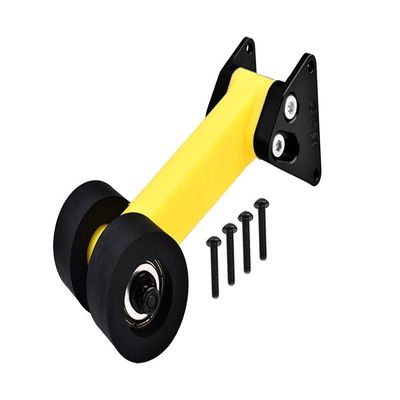 GPM Special Material Rear Wing Mount with Wheelie Set for Arrma 1/10 Gorgon 4X2 Mega 550 Brushed Monster Truck-ARA3230 Upgrades - Black