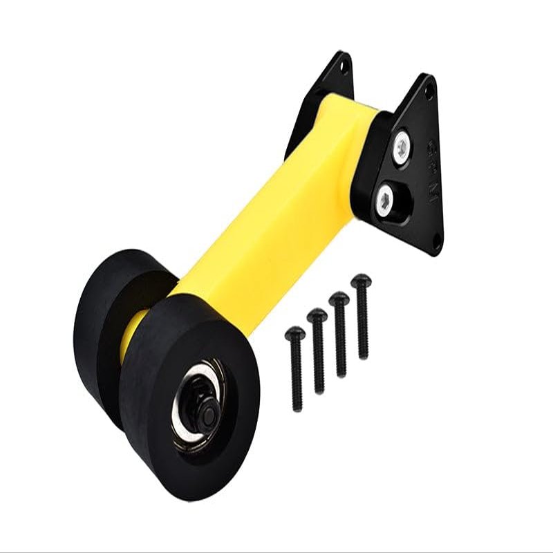 GPM Special Material Rear Wing Mount with Wheelie Set for Arrma 1/10 Gorgon 4X2 Mega 550 Brushed Monster Truck-ARA3230 Upgrades - Black
