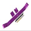 Aluminum 7075 Alloy Chassis Plate for Traxxas 1:5 X Maxx 6S / X Maxx 8S Monster Truck Upgrades - Purple view 1