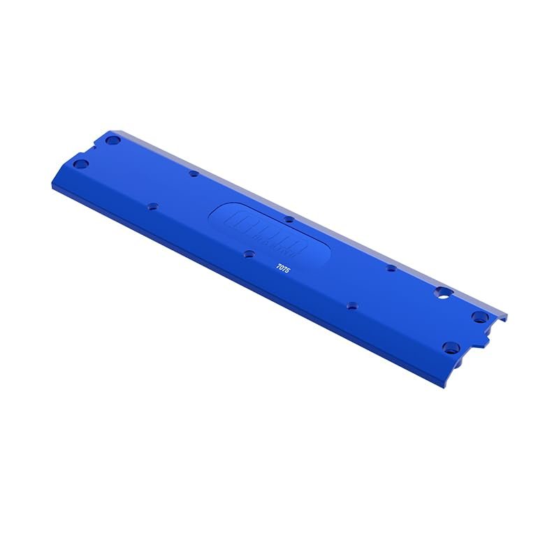GPM High End Aluminum 7075 Alloy Center Skidplate for Traxxas 1/8 4WD Maxx Slash 6S Brushless Short Course Truck 102076-4 Upgrades - Blue