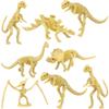 Rhode Island Novelty 8pc Mesh Bag Dinosaur Fossil Assortment view 1
