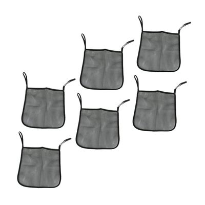 BESTonZON 6pcs Stroller Toy Organizer Mesh Hanging Storage for Bathtubs Keeps Toys Accessible during Bath Outdoor Adventures