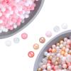 Heopeis Ball Pit Balls Play Balls - 200 Pieces Baby Soft Plastic Balls BPA&Phthalate Free Non-Toxic Crush Proof Play Balls for 1 2 3Years Old Toddlers Baby Kids Birthday Pool Tent Party view 1