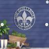 Metal Name Sign, Custom Metal Sign, Metal Name Sign, Fleur De Lys Sign, Family Name Sign, Metal Family Sign, Custom Name Sign, Home Decor view 3