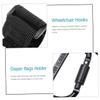 Abaodam 2pcs Stroller Hooks Non-Slip Bag Hanger for Shopping Nursery Motorbike Design for Enhanced Storage Space Convenience view 4
