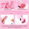Amylove 9 Pcs Satin Drawstring Gift Bags for Adult, Macaron Color view 4