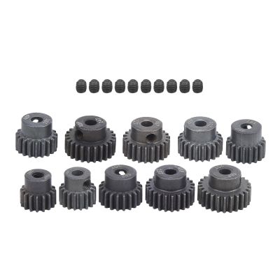 16T25T 7075 48P Steel RC Car Motor Gear Pinion Set 1/8 1/10 Brushless Motor Kit