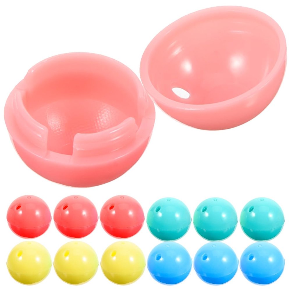 PRETYZOOM 20pcs Vending Machine Capsules for Party Favors Decoration and Prize Distribution Eye-catching and Lightweight Playthings