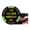 ToysCentral Basics 100 Premium Clay Poker Chips, Customized Your Image and Text, 11.5 Gram Casino Chips for Texas Holdem, Blackjack Gambling (Light Green) view 1
