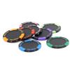 100 Premium Clay Poker Chips, Customized Your Image and Text, 11.5 Gram Casino Chips for Texas Holdem, Blackjack Gambling (Purple) view 4