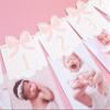 12 Month Bow Photo Banner - Milestone Bow Banner, Newborn To 12 Months, 1st Birthday Photo Banner For Baby From Newborn To 12 Months view 2