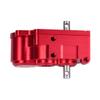 SCX10 TRX4 Gearbox,LCG Crawler R2 Metal Transmission Low Center of Gravity Gearbox for 1/10 RC Car SCX10 TRX4 RC4WD Capra Axle DIY Chassis(Red) view 4