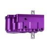 1/10 RC Transmission Speed Gearbox,LCG Crawler R2 Metal Transmission Low Center of Gravity Gearbox for 1/10 RC Car SCX10 TRX4 RC4WD Capra Axle DIY Chassis(Purple) view 4