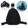 Lily Brown Walkie-Talkie Harness For UV5R UV82 Two Way Radio Adjustable Shoulder Chest Pack Pouch-Holster Vest-Rig Case- Walkie-talkie For Adults Women Men view 2