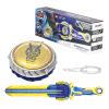 INFINITY NADO Battling Toys, Battle Set for 8-12 with Spinning Top & Sword Launcher, Metal battling Game top for Boys and Girls Age 5+, Fury Wave Dragon, Sapphire Blue view 1