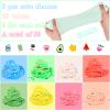 50 Packs Valentines Day Butter Slime, Scented Slime Party Favors, Soft & Non-Sticky, Stress Relief Fidget Toys and Gift for Kids Valentine's Day Classroom Exchange Prizes view 2