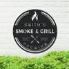 Metal BBQ Sign, Metal Grill Sign, Housewarming Gift, Grilling Gift, Metal Sign, Metal Gift, Home Decor, Backyard Sign, Metal Wall Art view 2