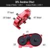 GLOBACT 30% OD Transmissions Set Forward Motor Mount Set with Delrin Spur Gear for Axial SCX10 Capra 1/10 RC Crawler LCG Chassis Upgrades (Red) view 2