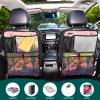 FLildon Car Seat Protector with Organizer - Desert Cactus Back Seat Protector Kick Mats, Waterproof Back Seat Protector with Mesh Pockets & Tablet Holder view 4