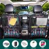 FLildon Car Seat Protector with Organizer - Dream Catcher Cat Back Seat Protector Kick Mats, Waterproof Back Seat Protector with Mesh Pockets & Tablet Holder view 4