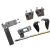 RC Boat Parts 4mm Flexible Shaft + Shaft Bracket + 95mm Water Absorbing Rudder + Pressure Water Plate + Water Jet Brushless Electric Boat Accessories view 1