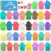 Butter Slime Kit 35 Pack, Christmas Mini Slime Party Favors for Girls Boys, Soft and Non-Sticky, Goodie Bags Stuffers, Classroom Reward, Bulk Slimes, Stocking Fillers for Kids view 1