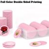 200-1000 Pieces Custom Plastic Tokens Poker Chips,Add Your Personal Logo and Text for Wedding,Casino Night,Bar,Golf and Birthday Party (Pink) view 4